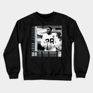 Josh Jacobs Paper Poster Crewneck Sweatshirt